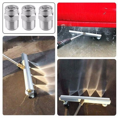 #ad #ad Nozzle Floor Scrub Brush Spiral Nozzle Pressure Washer Stainless Steel $12.97