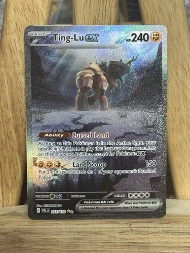 Ting-Lu ex 263/193 Special Illustration Rare Pokemon TCG SV02: Paldea Evolved NM