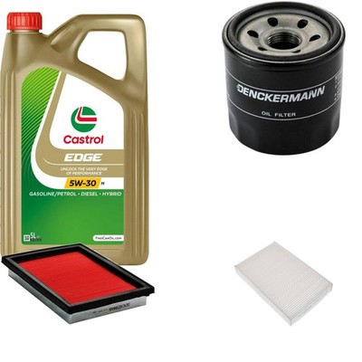 Inspektionspaket Castrol EDGE 5W-30 M Engine 5L für Nissan Juke 1.6 Pulsar