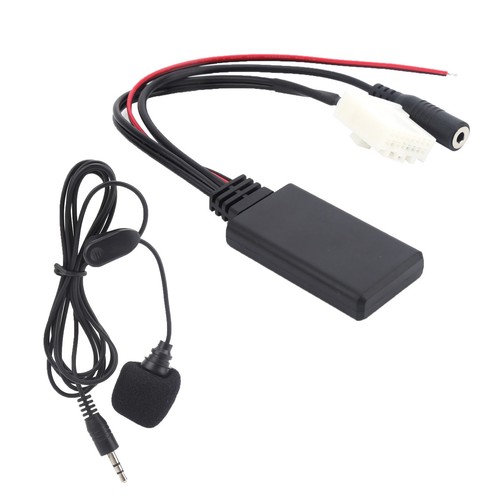 _Car Stereo Radio Audio Extend Wire Phone Hands Free Mic Adapter For - Photo 9/22