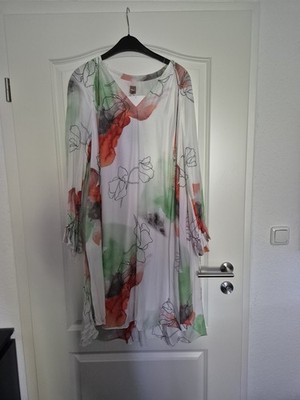 BOSS Kleid Gr.42-46 Oversize, Viskose florale Muster