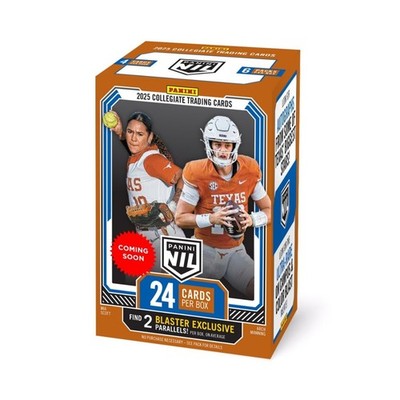 2025 Panini University of Texas Longhorns NIL 24Ct. Blaster Box | Factory Sealed