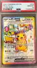 2024 POKEMON SSP EN-SURGING SPARKS #219 PIKACHU ex ULTRA RARE PSA 10 GEM MT