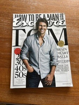 2010 JUNE JULY ESQUIRE MAGAZINE - TOM CRUISE COVER - L 12471