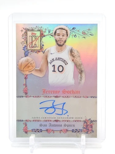 2025 Topps Signature Jeremy Sochan Base (RAW)