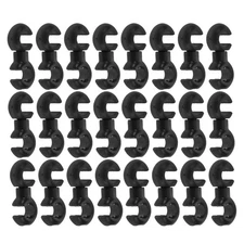 100 Pcs Bike Cable Clasps Clamps Bicycle Brake Wire Clips Fastening