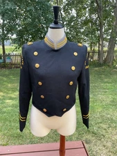 Fort Hays State University Military Style Uniform Jacket XS By Fruehauf Vintage
