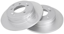 2x A.B.S. Disque de frein Arrière pour HYUNDAI SONATA V (NF) pour KIA OPTIMA