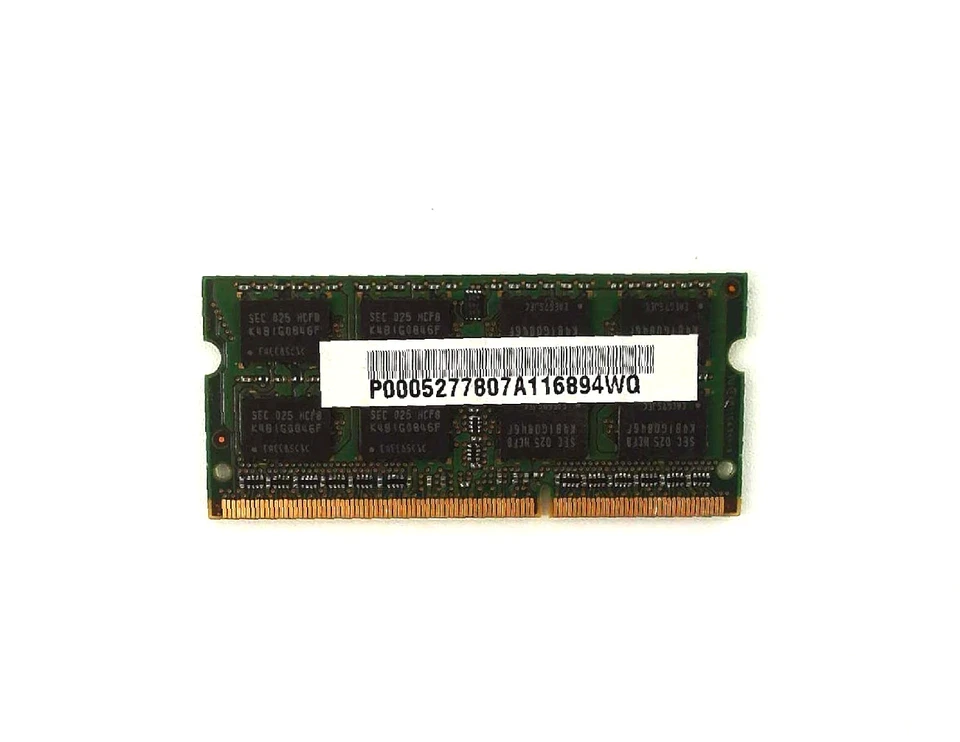 Samsung 🔧 2GB x2 DDR3-1066 (PC3-8500S) Laptop Memory SODIMM 🟥 ☆ - Image 2 of 2