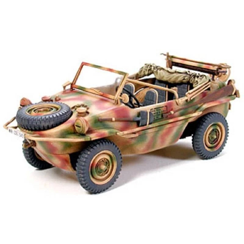 Modello Auto Tedesca Schwimmwagen Tipo 166 Pkw K2s |Tamiya|32506| 1:48 Modello - Immagine 3 di 4