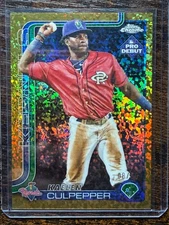 2025 Topps Baseball Pro Debut Kaelen Culpepper Gold Mini Diamonds Chrome 08/50