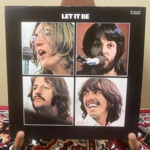 The Beatles Let It Be AP-80189 Album LP Vinyl Record Japan Used