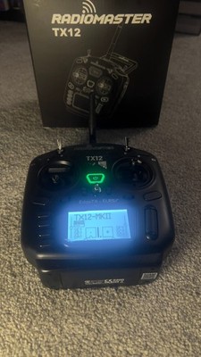 RadioMaster TX12 MKII 2.4GHz 16CH Radio Transmitter w/ Hall Gimbals and Battery