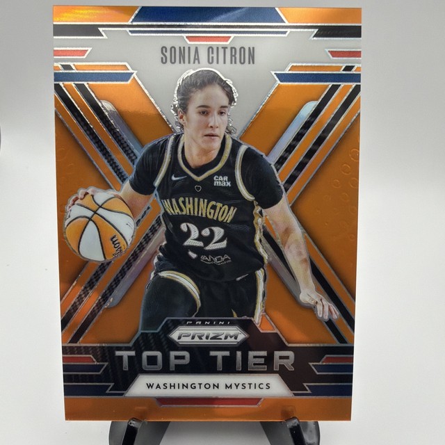 2026 Panini Prizm WNBA Sonia Citron /75 Top Tier Mystics