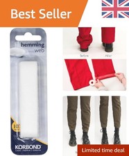 Image of Korbond Hemming Web 10m - Strong, Iron-On Adhesive for Fabric and Garments