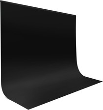 Black Backdrop 10 X 10 Ft, Solid Photo 10x10ft, black backdrop