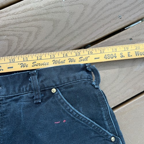 Vintage Carhartt Men's Double Knee Pants Amazing Perfect Sun Faded 32x30 by Carhartt, $140 - Photo 5