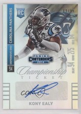 2014 Contenders Championship Ticket 89/99 Kony Ealy (Seat Row Sec) #149 Auto 1i3