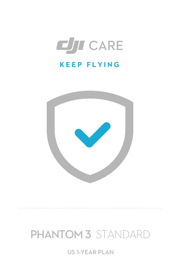 DJI CPQT000194 Phantom 3 Standard DJI Care версия на 1 год белыйсиний 23090₽