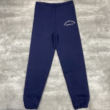 vintage 90s RUSSELL ATHLETIC sweatpants Mens L navy blue BOOTH FREE SCHOOL