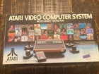 Vtg 1980 Atari CX-2600 Console Original Retail Cardboard BOX ONLY