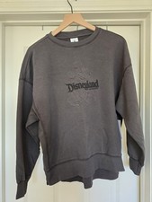 Disneyland Mickey Mouse Pullover Sweater - Black Choose your size  New 
