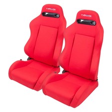 Nrg Innovations Rsc-210lr Type-r Series Sport Seats Red Fabric Nrg Innovations Rsc-210lr Type-r Series Sport Seats Red Fabric