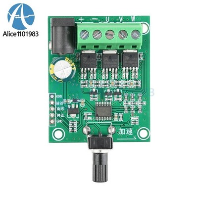 DC 5-24V 75W 3-phase DC Brushless Motor Drive Board Fan Motor Speed Controller *