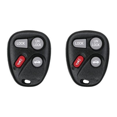 Replacement Key Fob Remote for 1997 Oldsmobile Aurora 2-Pack FCC KOBUT1BT