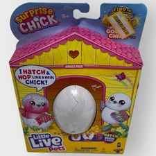 Little Live Pets Surprise Chick Hatch & Hop Sealed Egg Single Pack NEW PINK