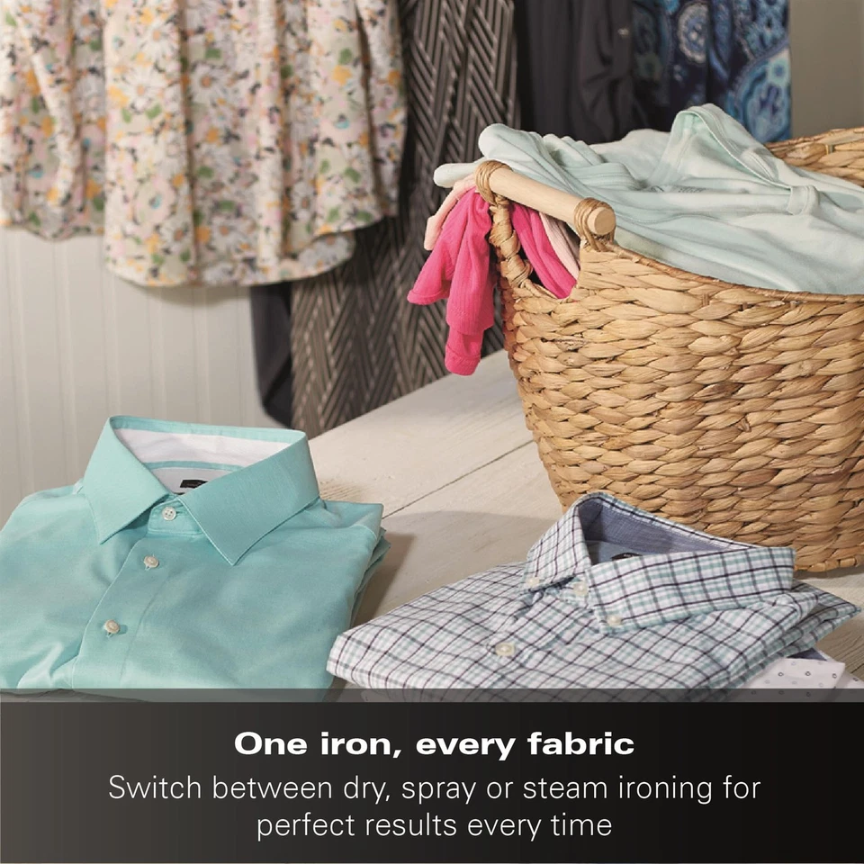 Steam Iron, 3000W, Pro SteamMax Collection by Hamilton Beach, HB608WB - Image 4 of 4