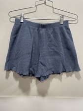 Vintage Made In USA Sostanza Shorts Medium Blue VGUC Cotton Polyester