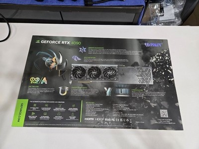 Palit GeForce RTX 4090 GameRock OmniBlack 24GB | eBay