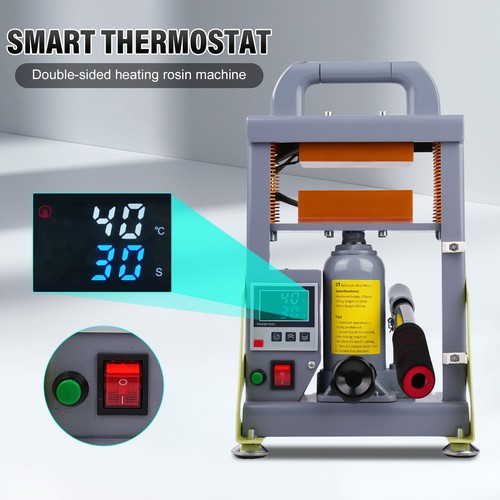 Thermo Presse 5T Logo Prägung PU Leder Textil Taschen T-Shirt 600W - Bild 8 von 14