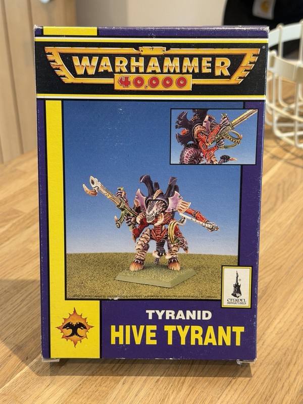 Tyranid Hive Tyrant BNIB Warhammer 40K OOP 2nd Edition Games Workshop Unsealed