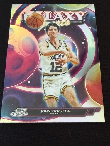 2025 Topps Cosmic Chrome John Stockton Refractor (RAW)