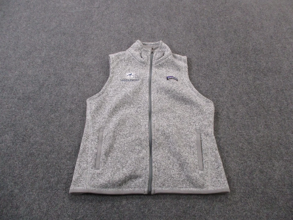 Patagonia жилет куртка женщин M серый лучше свитер флис туризм открытый повседневный - Изображение 2 из 4