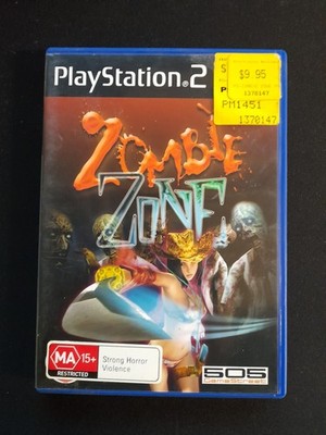 Zombie Zone PlayStation 2 PS2 Action Video Game Rare PAL Complete