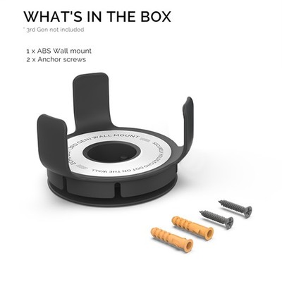 Wandhalterung, platzsparend, für Alexa Dot 3. Generation