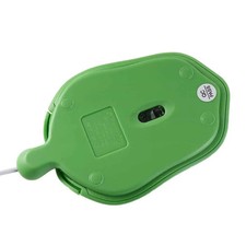 1200DPI Green Turtle Wired Mouse Green Turtle Shape 3.6inch Button Turtle Wired