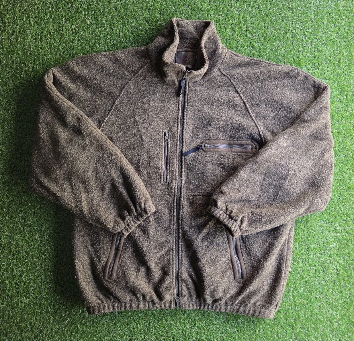 Territory Ahead Jacket Men’s Size XL Brown Full Zip Fleece Warm Outdoor