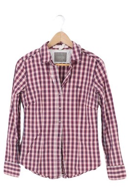 CAMPUS BY MARC O POLO Hemdbluse Damen 36/S Mehrfarbig Kariert Casual Baumwolle