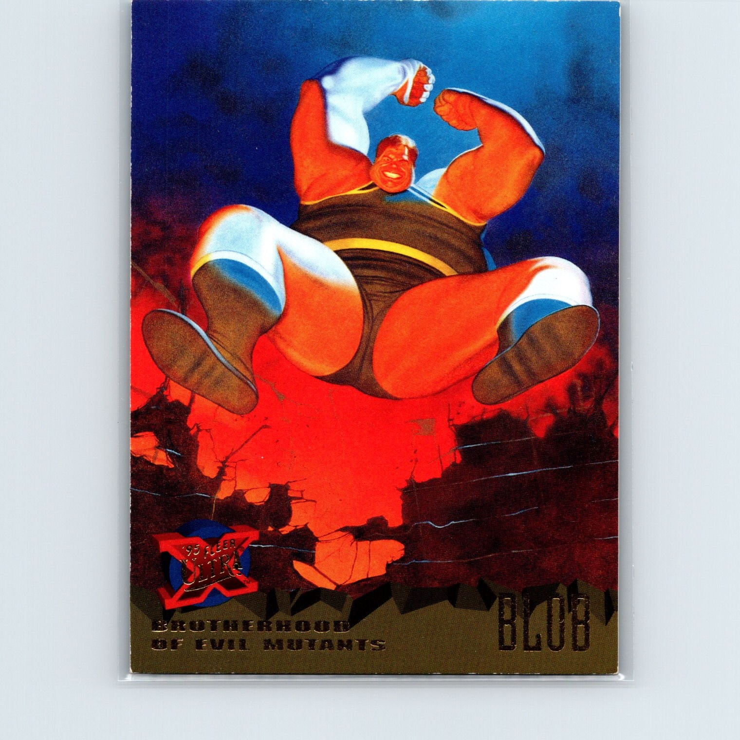 1995 Fleer Ultra X-Men Blob #58