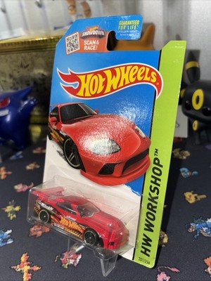 Hot Wheels HW Workshop (2013) Red Toyota Supra Toy Car 201/250 G50