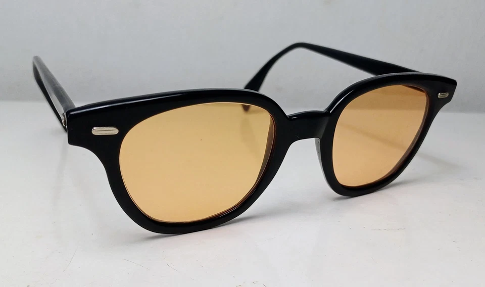 Gafas Geek Johnny Depp Ópticas Old School Años 60 Galesas Hechas en EE. UU.  Foto 2 de 4