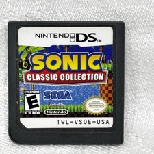 Sonic Classic Collection (Nintendo DS, 2010) Cartridge Only - Tested Working