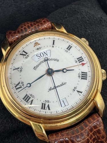 Maurice Lacroix Masterpiece Reveil Automatik Alarm Wecker Ref. 63511 - Picture 2 of 11