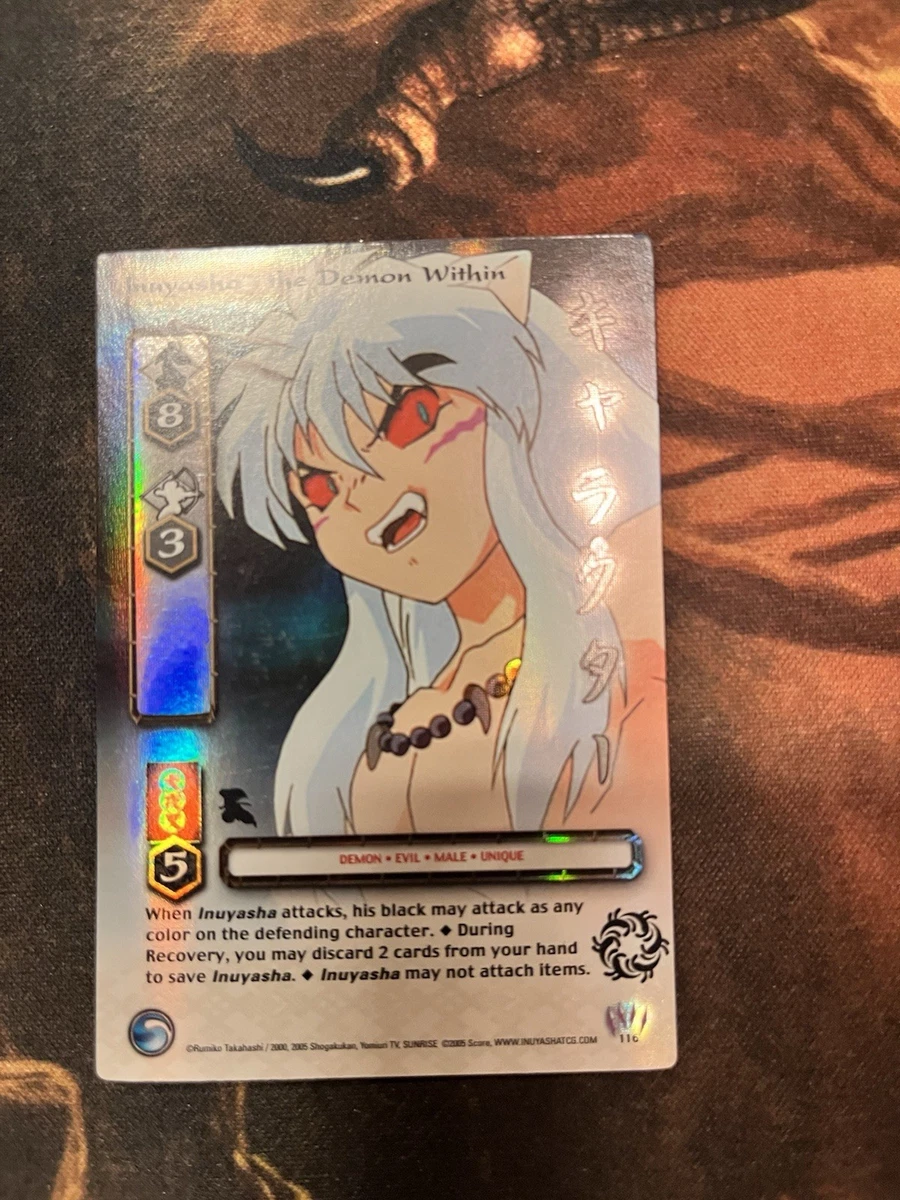 InuYasha TCG Score Entertainment Individual Collectible Card Game Cards for  sale | eBay