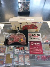 Saturn - Retro-Bit Controller Clear Pink Limited Run Games Sega NM in Box CIB