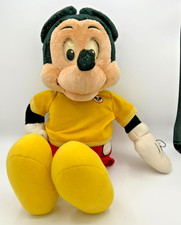 Vintage 1980s World of Wonder Talking Mickey Mouse Plush w/ cassette tape READ